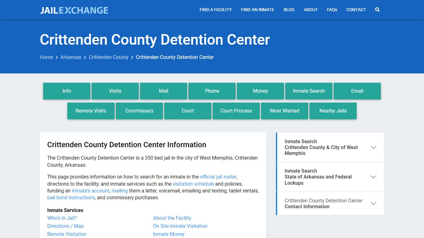 Crittenden County Detention Center - Jail Exchange